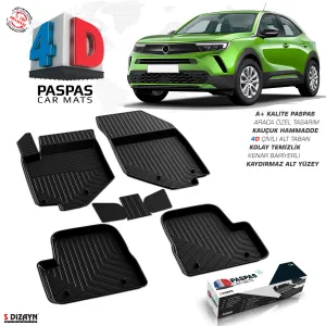 Drs Tuning Opel Mokka 4D Havuzlu Paspas 2020 Üzeri A+ Kalite