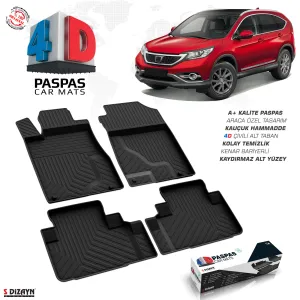 Drs Tuning Honda Cr-V 4D Havuzlu Paspas 2012-2018 A+Kalite