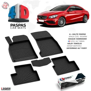 Drs Tuning Mercedes Cla Serisi C117 4D Havuzlu Paspas 2013-2018 A+Kalite