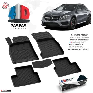 Drs Tuning Mercedes Gla Serisi X156 4D Havuzlu Paspas 2013-2020 A+Kalite