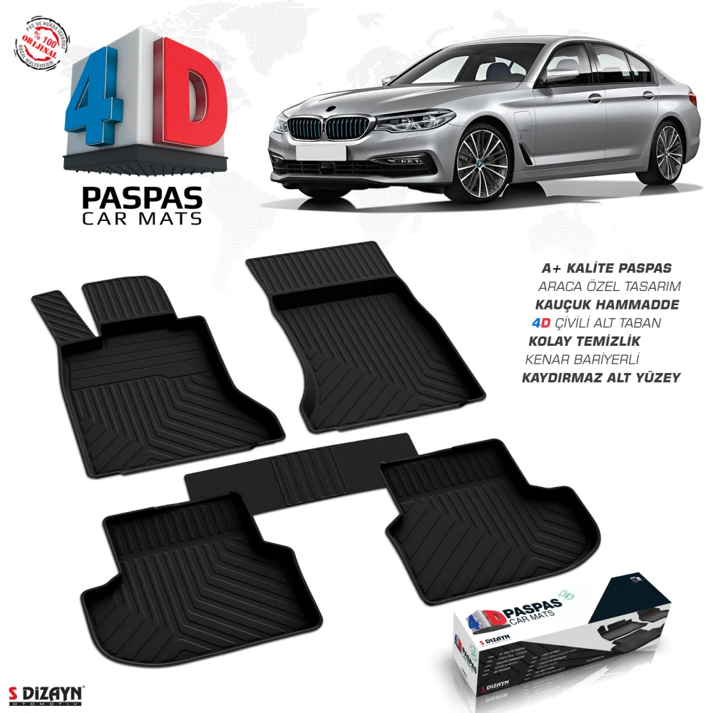 Drs Tuning Bmw 5 Serisi G30 4D Havuzlu Paspas 2017-2023 A+Kalite