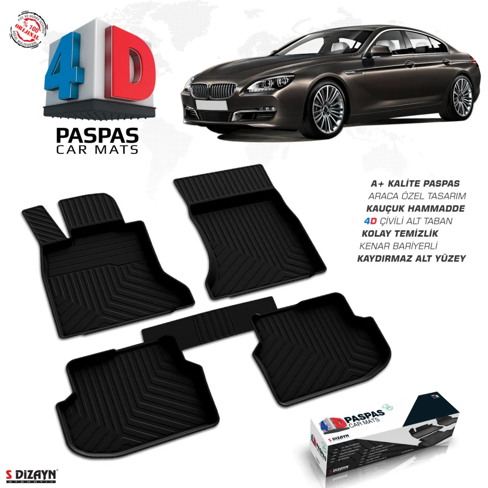 Drs Tuning Bmw 6 Serisi F06 4D Havuzlu Paspas 2011-2018 A+Kalite