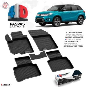 Drs Tuning Suzuki Vitara 4D Havuzlu Paspas 2015-2025 A+Kalite