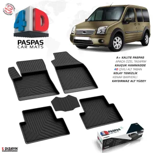 Drs Tuning Ford Connect 4D Havuzlu Paspas 2002-2014 A+Kalite
