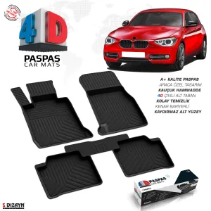 Drs Tuning Bmw 1 Serisi F20 4D Havuzlu Paspas 2011-2019 A+Kalite