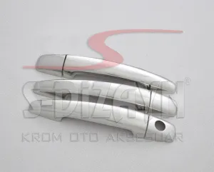 Drs Tuning Citroen Berlingo Krom Kapı Kolu 3 Kapı 1996-2008 - Görsel 2