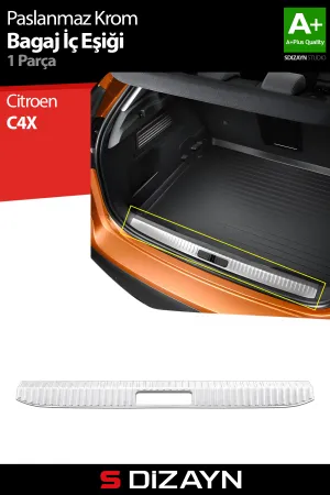 Citroen C4X Krom Bagaj İç Eşiği 2022 Üzeri A+ Kalite