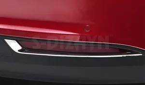 Fiat Egea Type 356 SD Arka Reflektör Çerçevesi 2 Prç. 2015 Üzeri (Mat Krom) - Görsel 4