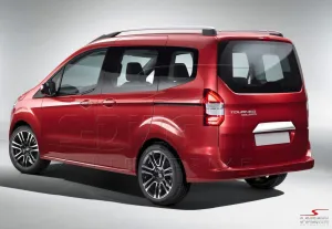 Drs Tuning Ford Courier Krom Bagaj Çıtası 2014-2022