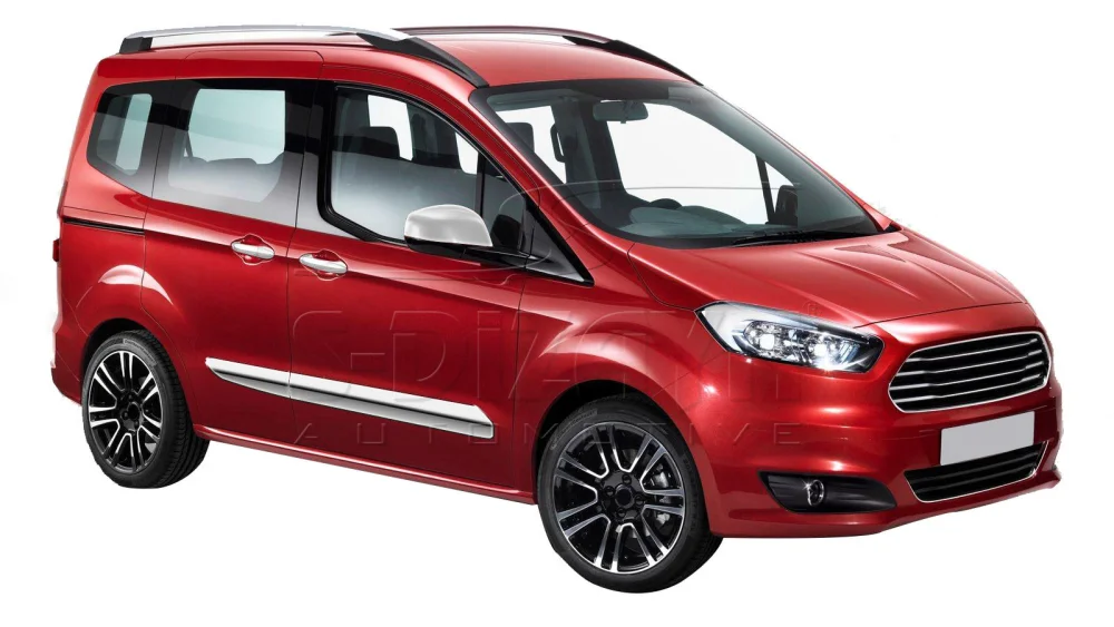 Drs Tuning Ford Courier Krom Yan Kapı Çıtası 4 Prç 2014-2022
