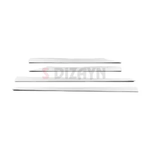 S-Dizayn Nissan Qashqai Krom Yan Kapı Çıtası 4 Prç 2021 Üzeri (Mat Krom) thumb 2