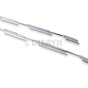 S-Dizayn Renault Taliant Krom Ön Tampon Çıtası Diamond Model 6 Prç. 2021 Üzeri A+ Kalite thumb 4