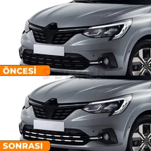 S-Dizayn Renault Taliant Krom Ön Tampon Çıtası Diamond Model 6 Prç. 2021 Üzeri A+ Kalite thumb 5