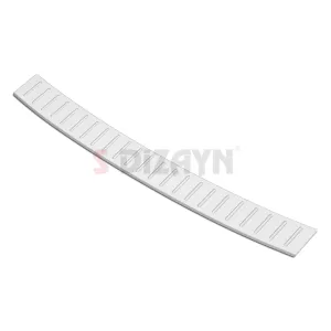 S-Dizayn Renault Clio 6 Krom Arka Tampon Eşiği (Mat Krom) 2026 Üzeri A+ Kalite - Görsel 3