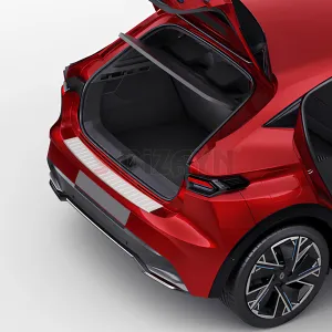 S-Dizayn Renault Clio 6 Krom Arka Tampon Eşiği (Mat Krom) 2026 Üzeri A+ Kalite - Görsel 4