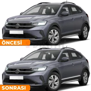 S-Dizayn Volkswagen Taigo Krom Yan Kapı Çıtası 4 Prç 2020 Üzeri A+ Kalite thumb 5