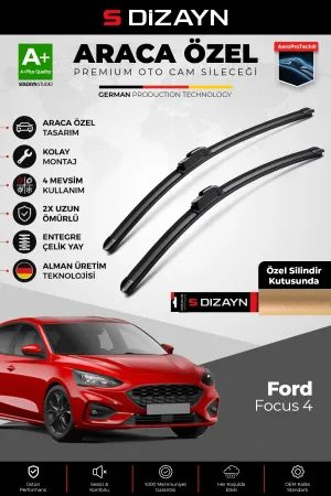 Focus 4 Ön Cam Silecek Seti 2019 Üzeri Premium Araca Özel 65-50 Cm  A+ Kalite
