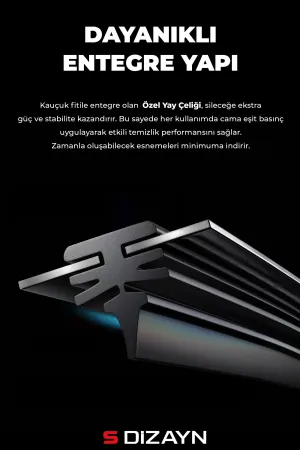 Drs Tuning Peugeot 3008 3 Ön Cam Silecek Seti 2023 Üzeri Premium Araca Özel 70-40 Cm  A+ Kalite - Görsel 4