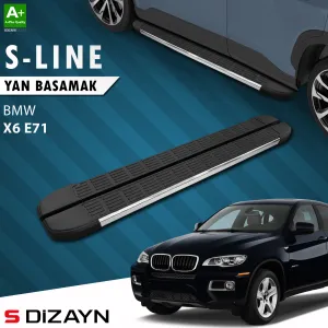 BMW X6 2008-2014 (E72) uyumlu E71 S-Line Krom Yan Basamak 193 Cm 2008-2014 A+ Kalite modelleri Oto Aksesuar Shop'de. Kaliteli malzeme, hızlı kargo ve güvenli