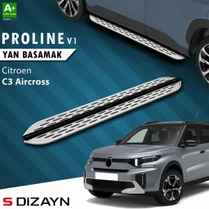 Citroen C3 Aircross 2024-Günümüz (CC24) uyumlu 2 OEM Still Pro V1 Aluminyum Yan Basamak 183 Cm 2024 Üzeri A+ Kalite modelleri Oto Aksesuar Shop'de. Kaliteli