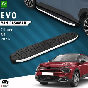Citroen C4 3 Evo Aluminyum Yan Basamak 183 Cm 2021 Üzeri thumb 1