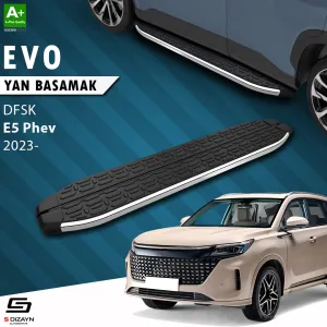 Universal uyumlu DFSK E5 Phev Evo Krom Yan Basamak 193 Cm 2023 Üzeri modelleri Oto Aksesuar Shop'de. Kaliteli malzeme, hızlı kargo ve güvenli alışverişle hemen