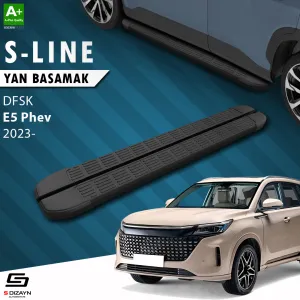Universal uyumlu DFSK E5 Phev S-Line Siyah Yan Basamak 193 Cm 2023 Üzeri modelleri Oto Aksesuar Shop'de. Kaliteli malzeme, hızlı kargo ve güvenli alışverişle