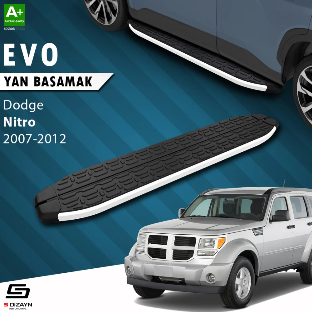 Dodge Nitro Evo Aluminyum Yan Basamak 153 Cm 2007-2012