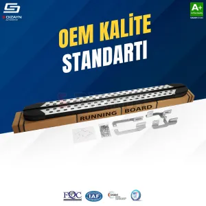 S-Dizayn Fiat Ulysse Kısa Şase TrimLine Gri Yan Basamak 213 Cm 2022 Üzeri thumb 2