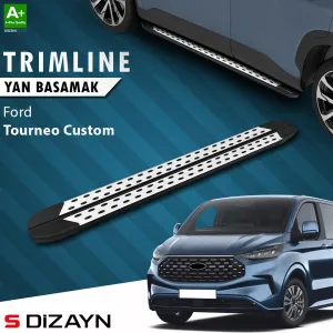 Ford uyumlu Tourneo Custom 2 Kısa Şase TrimLine Gri Yan Basamak 223 Cm 2023 Üzeri modelleri Oto Aksesuar Shop'de. Kaliteli malzeme, hızlı kargo ve güvenli