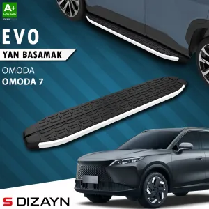 S-Dizayn Omoda Omoda7 Evo Aluminyum Yan Basamak 183 Cm 2025 Üzeri A+ Kalite