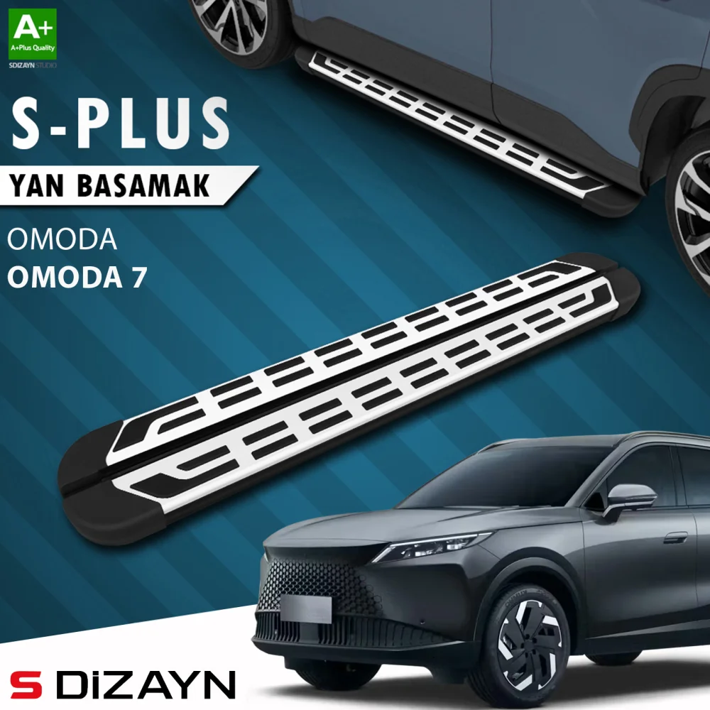 S-Dizayn Omoda Omoda7 S-Plus Gri Yan Basamak 183 Cm 2025 Üzeri A+ Kalite