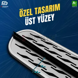 S-Dizayn Opel Frontera OEM Still Pro V2 Aluminyum Yan Basamak 183 Cm 2024 Üzeri A+ Kalite thumb 3