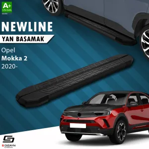 Opel Grandland 2021-Günümüz (Grandland) uyumlu 2 Hybrid Benzinli NewLine Siyah Yan Basamak 193 Cm 2024 Üzeri A+ Kalite modelleri Oto Aksesuar Shop'de. Kaliteli