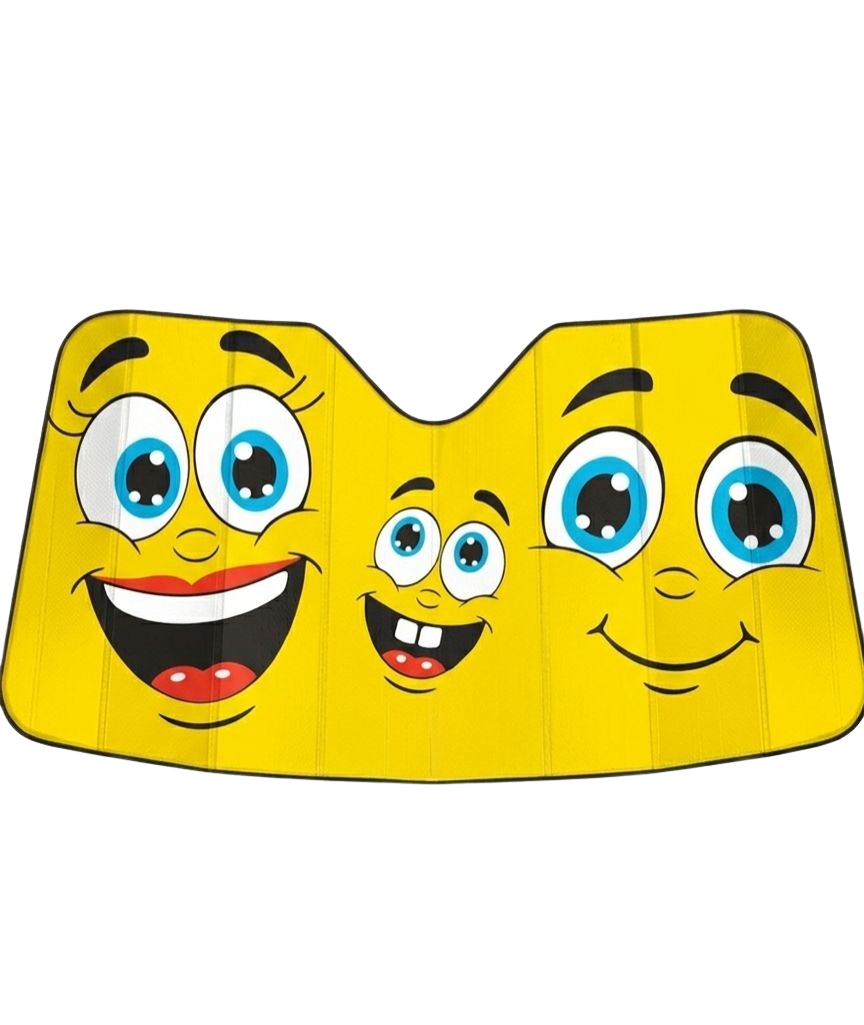 Universal Cam Ürünleri uyumlu Balonlu ön cam güneşlik emoji model 135x65 cm / PEONY21 modelleri Oto Aksesuar Shop'de. Kaliteli malzeme, hızlı kargo ve güvenli