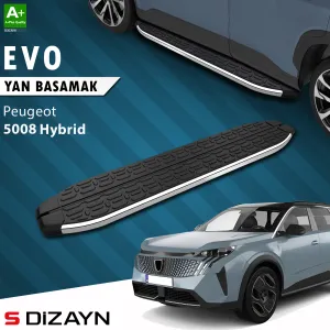 S-Dizayn Peugeot 5008 3 Hybrid Evo Krom Yan Basamak 203 Cm 2024 Üzeri A+ Kalite