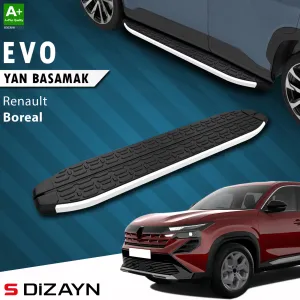 Drs Tuning Renault Boreal Evo Aluminyum Yan Basamak 183 Cm 2025 Üzeri A+ Kalite