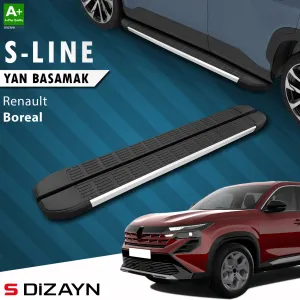 Drs Tuning Renault Boreal S-Line Aluminyum Yan Basamak 183 Cm 2025 Üzeri A+ Kalite