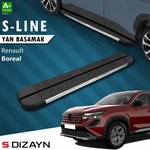 Renault Boreal S-Line Krom Yan Basamak 183 Cm 2026 Ve Sonrası A+ Kalite