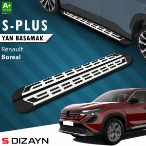 Renault Boreal S-Plus Gri Yan Basamak 183 Cm 2026 Ve Sonrası A+ Kalite