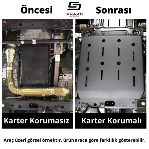 Drs Tuning Renault Clio 5 Çelik Karter Muhafaza Koruma 2019-2023 A+ Kalite - Görsel 4