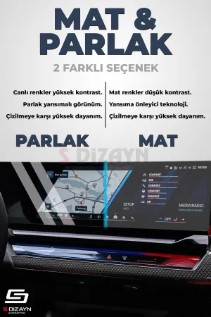 Audi Q7 2020-2026 (4M) S-Dizayn Makyajlı 9H Nano Multimedya Ekran Koruyucu A+ Kalite - Görsel 5