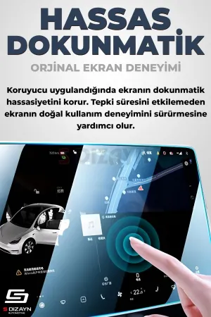 Drs Tuning Peugeot 3008 3 10 İnç 9H Nano Multimedya Ekran Koruyucu (PARLAK) 2024 Üzeri A+ Kalite - Görsel 5