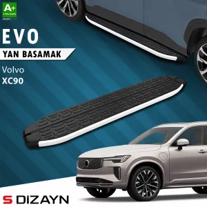 Volvo XC90 2015-Günümüz (B) uyumlu Makyajlı Benzinli Evo Aluminyum Yan Basamak 203 Cm 2024 Üzeri A+ Kalite modelleri Oto Aksesuar Shop'de. Kaliteli malzeme,