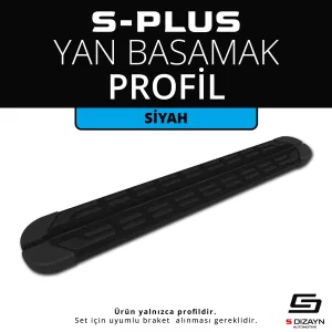 Universal uyumlu S-Plus Siyah Yan Basamak Profil 163 Cm Etekli modelleri Oto Aksesuar Shop'de. Kaliteli malzeme, hızlı kargo ve güvenli alışverişle hemen